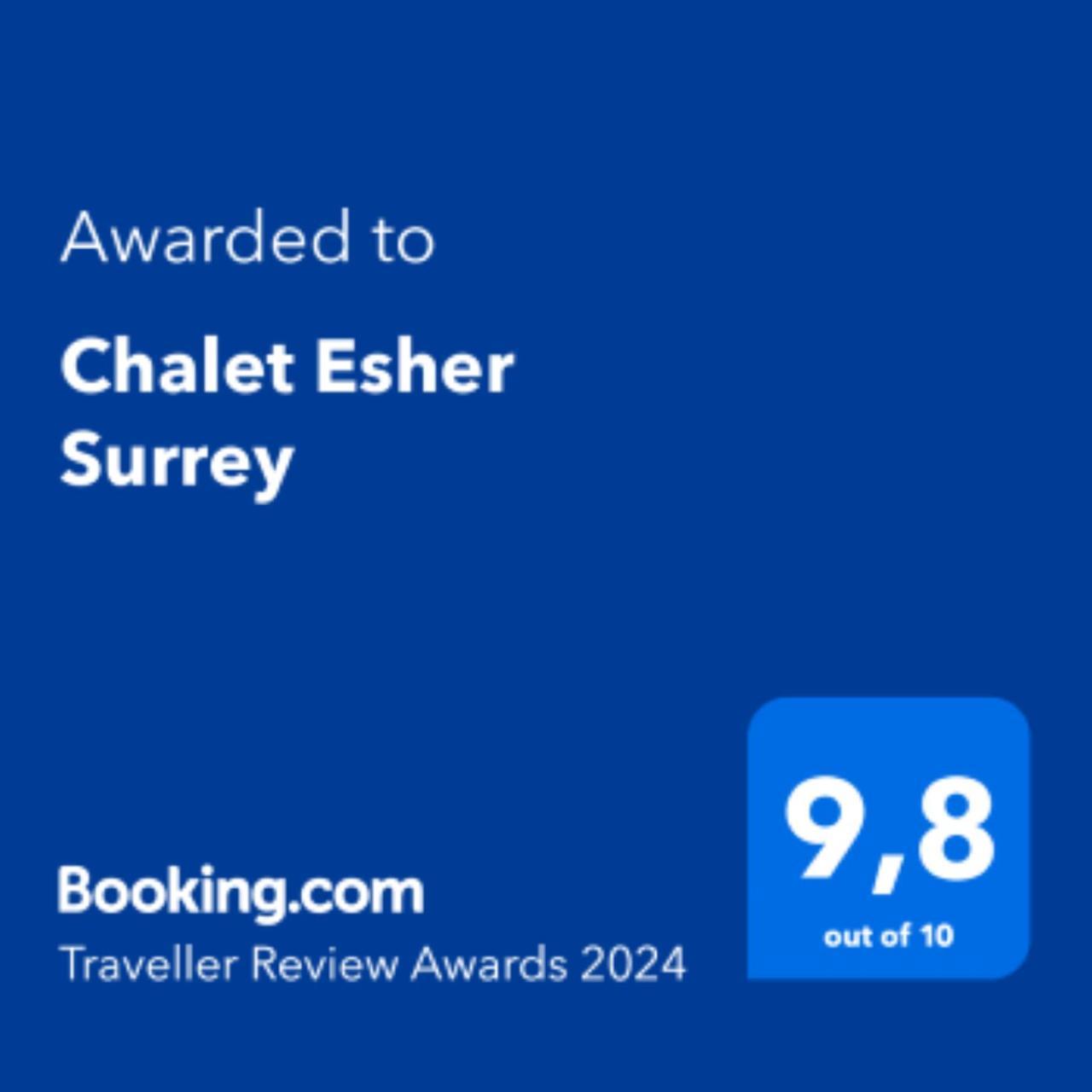 Chalet Esher Surrey Ried-Brig Exterior foto
